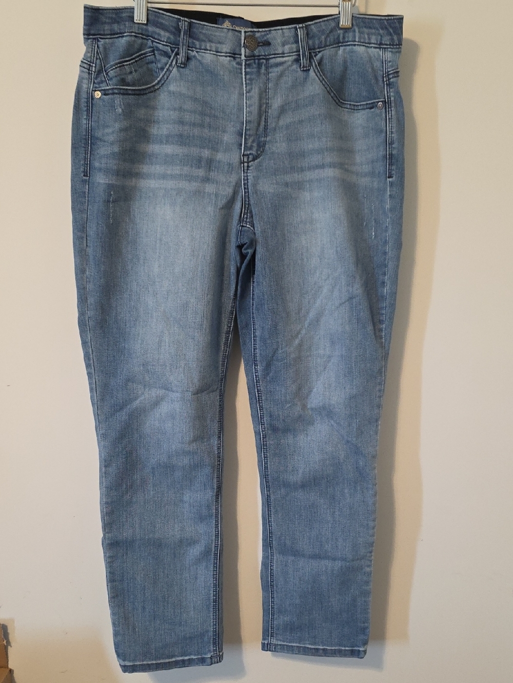 Democracy "Ab"solution Light Blue Straight-Leg Women's Jeans Size 14